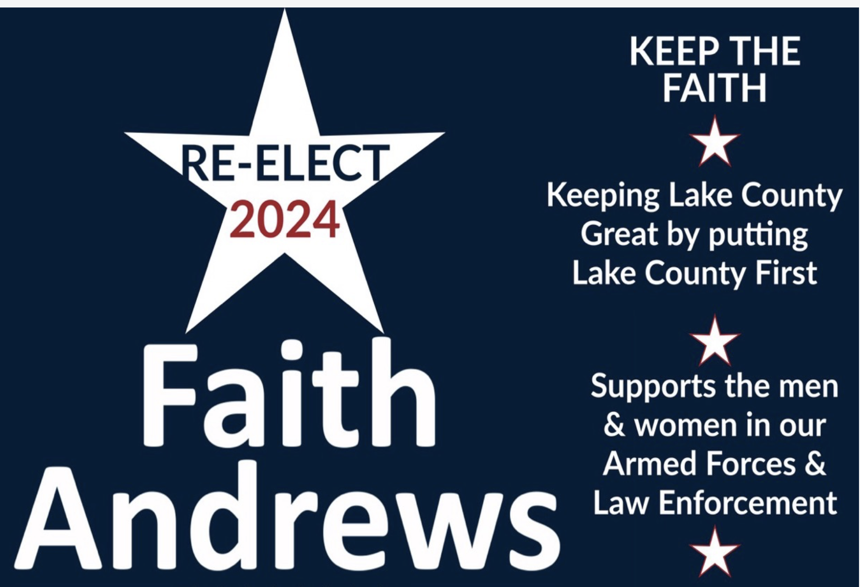 RE-ELECT - Faith Andrews *ENDORSED* Clerk of Courts